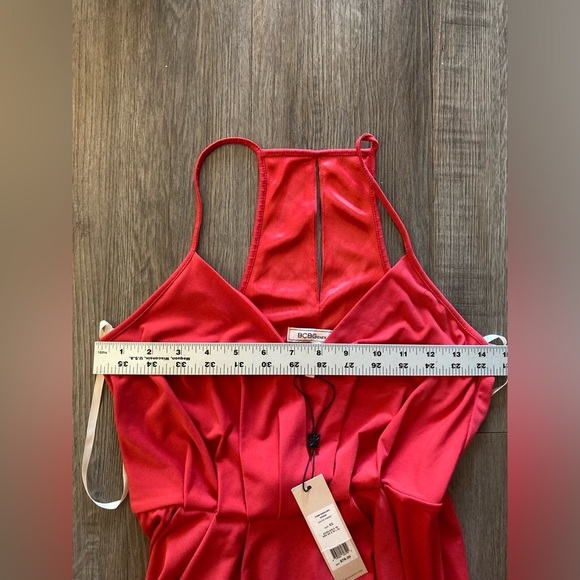 BCBG x Revolve Sleeveless Midi Dress Drape Pockets XS - Picture 9 of 14